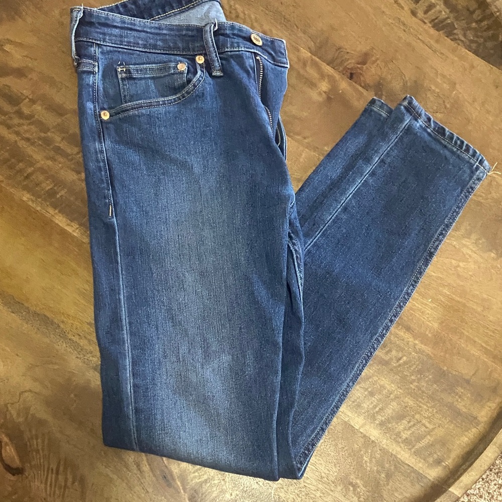 H&M Blue Skinny Jeans for Men